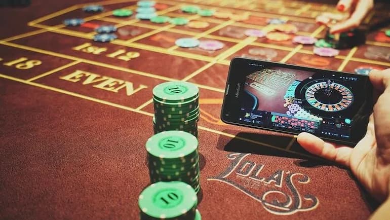 Mobile phone e roulette