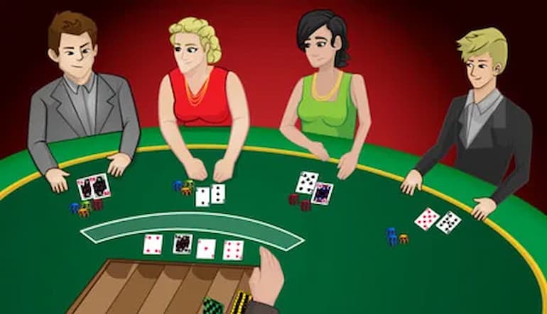 Una grafica sul blackjack