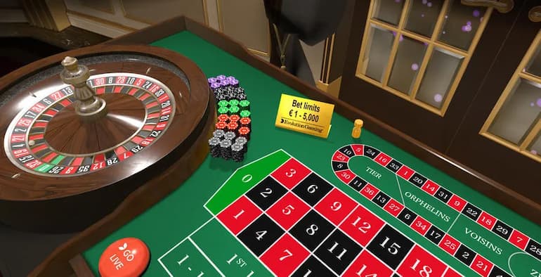 Una grafica della roulette!