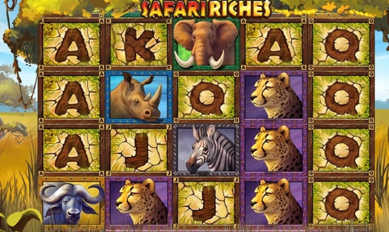 Una schermata di Safari RIches