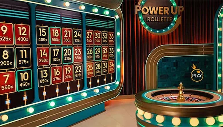 La Power Up Roulette Live di 888casino!