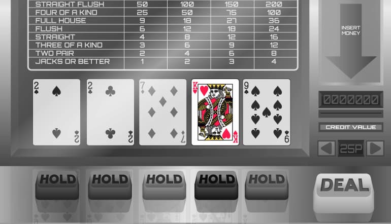 L'immagine del video poker!