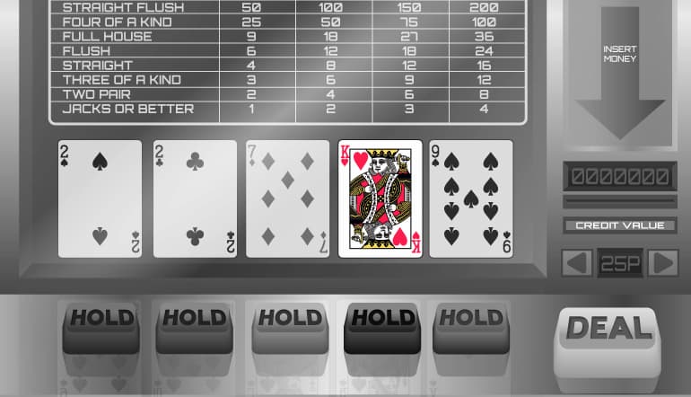 L'immagine del video poker!
