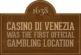 A Venezia il primo casinò della storia!