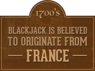 Il blackjack nasce in Francia nel 1700!