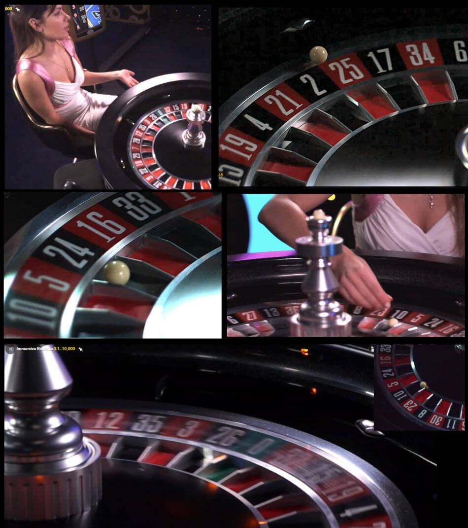 L'immersive roulette di Evolution Gaming