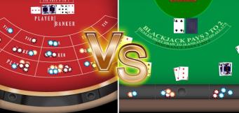 Il confronto tra Baccarat e Blackjack 
