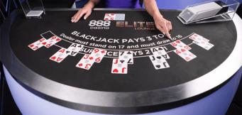 Il tavolo di blackjack