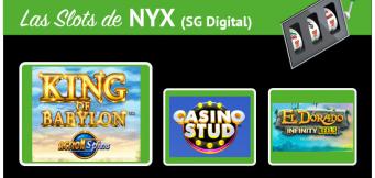 Le slot di NYX!