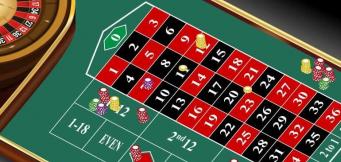 Un tavolo di roulette