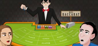 Un tavolo di mini baccarat