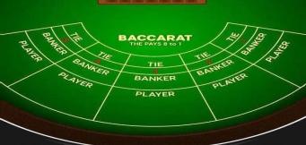 Il tavolo del baccarat