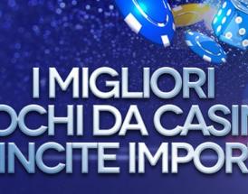 I giochi di casinò più convenienti per i giocatori