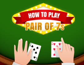 Come giocare una coppia di 7 a blackjack