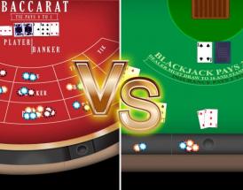 Il confronto tra Baccarat e Blackjack 