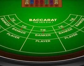 Il tavolo del baccarat