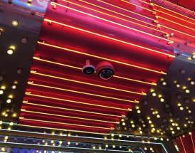 Le telecamere di un casinò