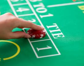 Un tavolo di baccarat