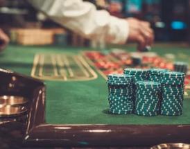 Un momento di azione al casinò