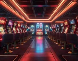 Una sala slot