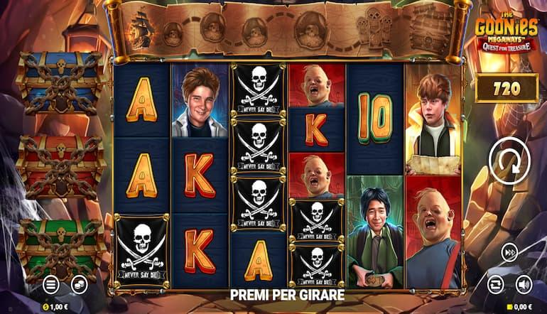 Come Vincere alla Slot Goonies Megaways