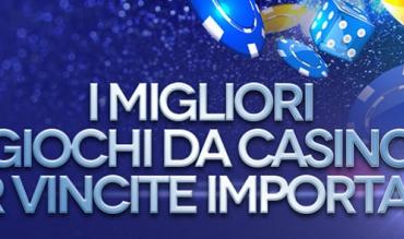 I giochi di casinò più convenienti per i giocatori