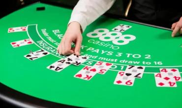 Il tavolo di blackjack di 888casino