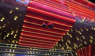 Le telecamere di un casinò
