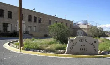 L'ingresso della Prigione di Stato del Nevada
