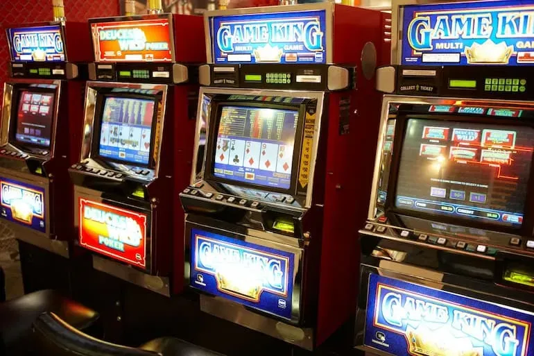Alcuni video poker al casinò