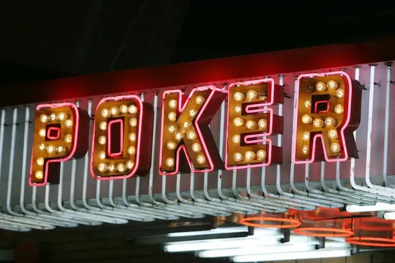 L'insegna di un casinò