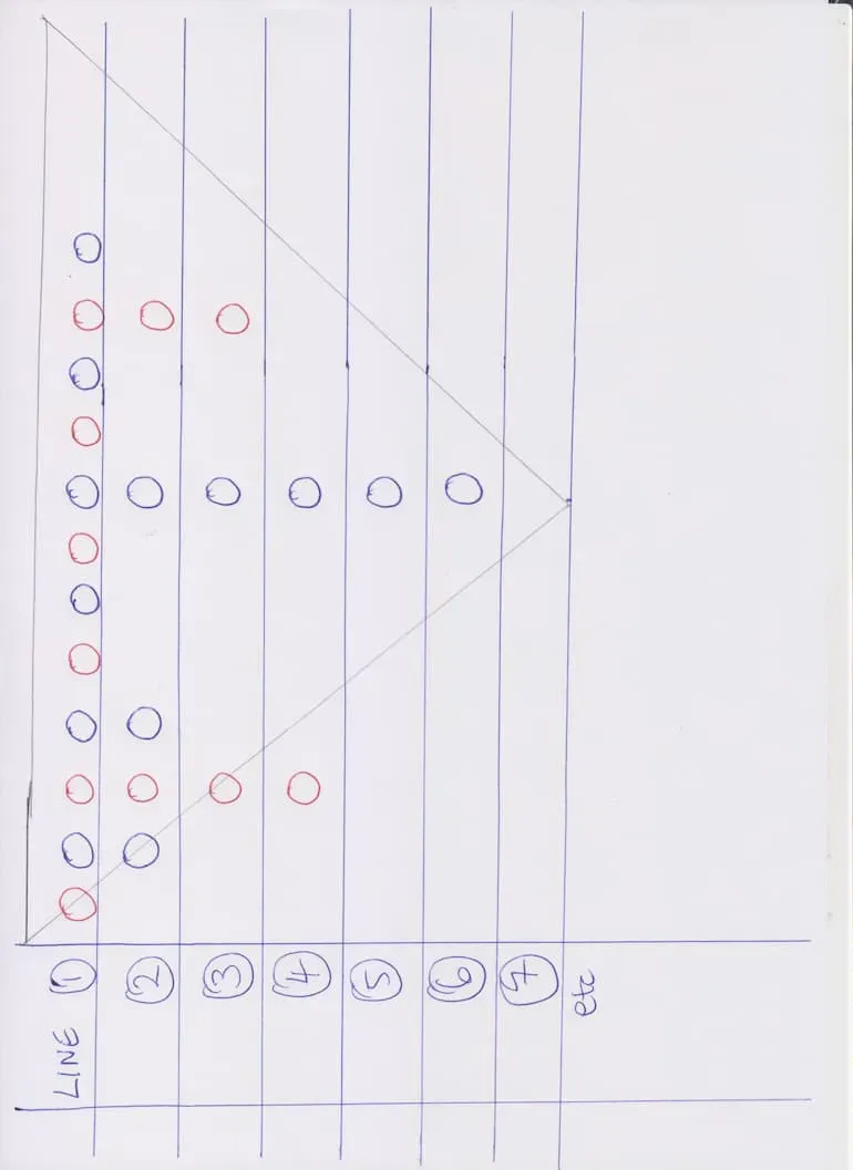 I risultati ed il triangolo rovesciato