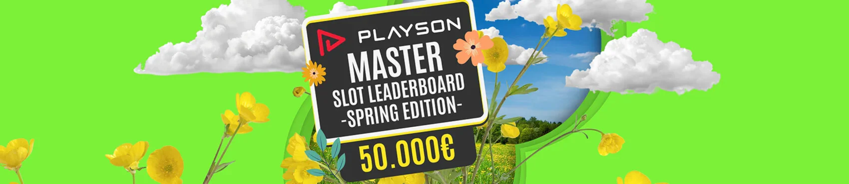 Playson Master Slot Leaderboard 50K Spring Edition