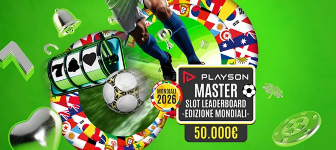 Playson Master Slot Leaderboard Edizione Mondiali