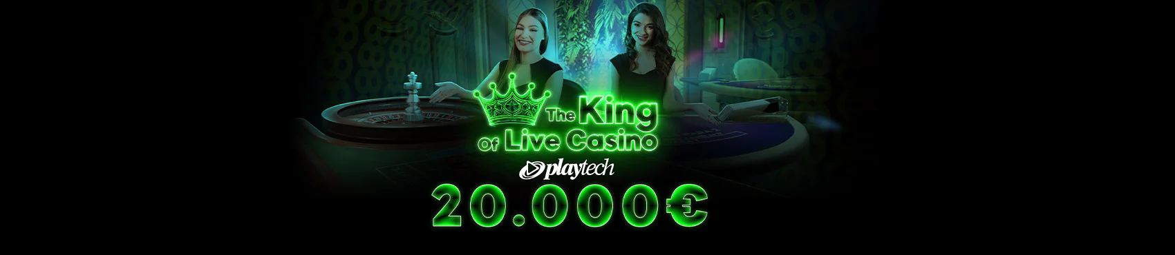 Conquista il trono del Live Casino con Playtech!
