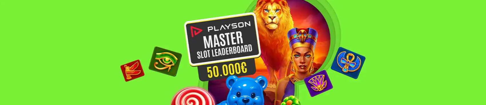 Scala la classifica Playson Master da 50.000€   