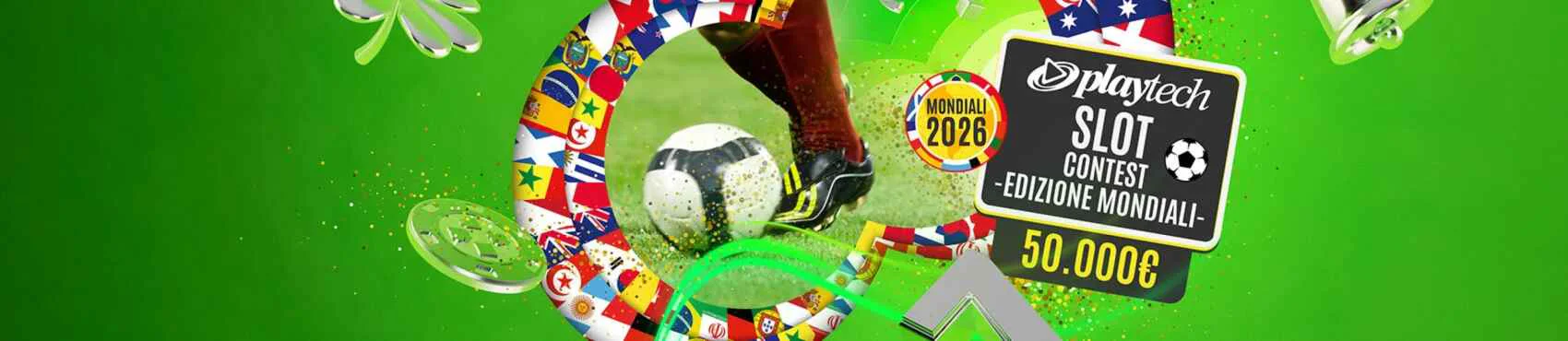 Playtech Slot Contest - Edizione Mondiali