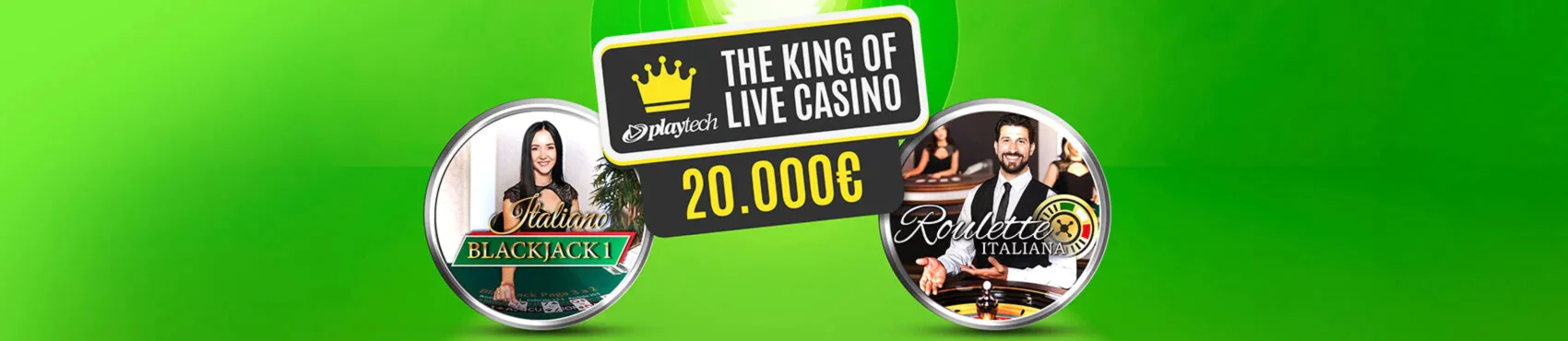 The king of Live Casino Playtech