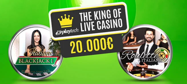 The King of Live Casino Playtech