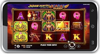 John Hunter and the Tomb of the Scarab Queen Slot