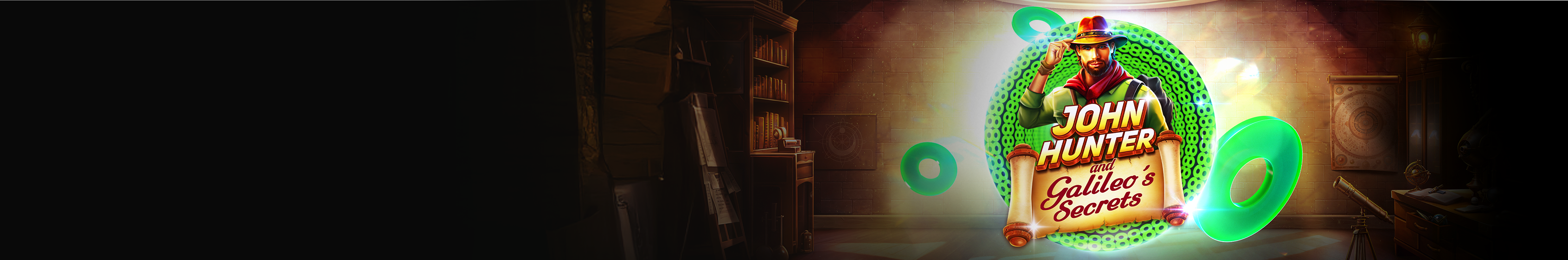 John Hunter and Galileo's Secrets Slot