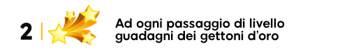 Climb the levels to receive gold tokens.